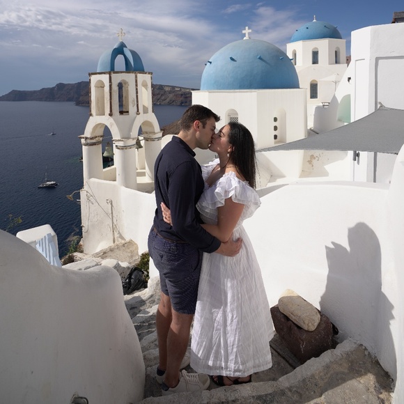 Smocked Ruffle Midi Dress - Petite Large - White - Picture 5 of 5